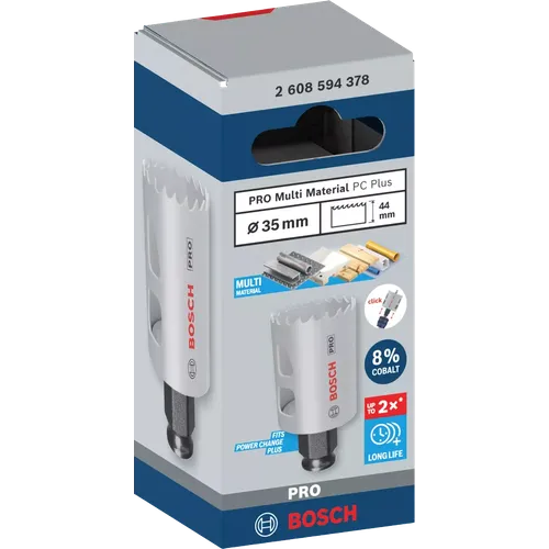 Hålsåg Pro Multimaterial, 35 mm