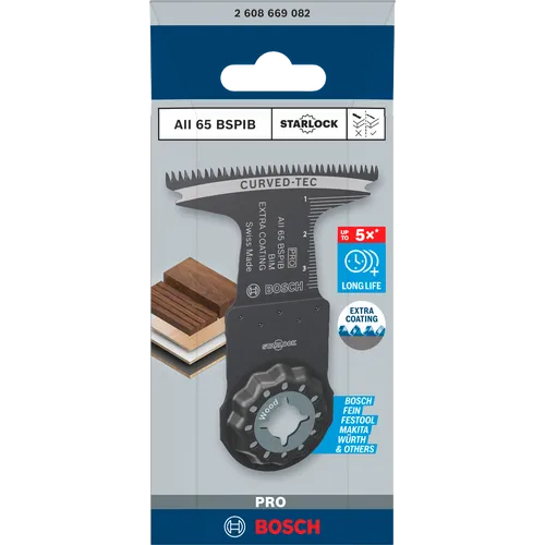 Sticksågblad Pro AII 65 BSPIB 65 mm, 1-pack