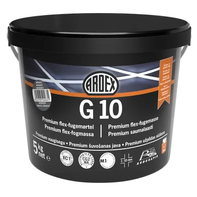 Premium Flex-Fogmassa G 10 Silvergrå, 5 kg