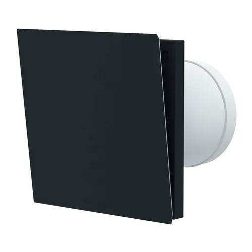 Friskluftsventil Svart TL100D Invändig, 100 mm