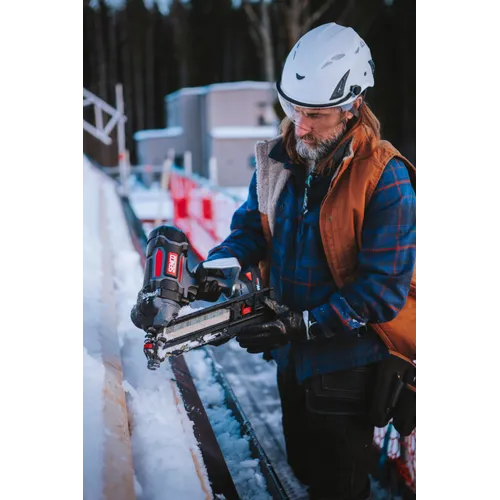 Spikpistol Fusion F-35XP 18 V 2x3.0 Ah, 34°, 50-90 mm