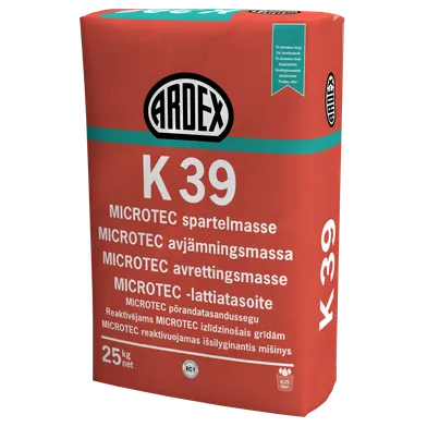 Golvspackel K 39, 25 kg