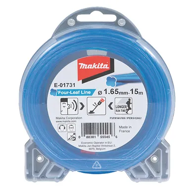 Trimmertråd Fyrklöver 1,65 mm, 15 m