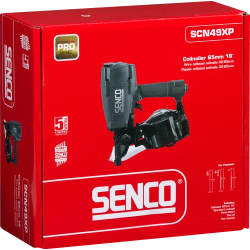 Spikpistol SCN49XP Rullband 16°, 32-65 mm