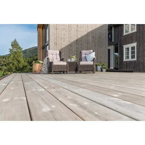 Trall 28x120 Concise Grå 4200 mm, Slät