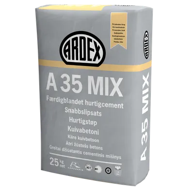 Rotbetong A 35 MIX grov, 25 kg