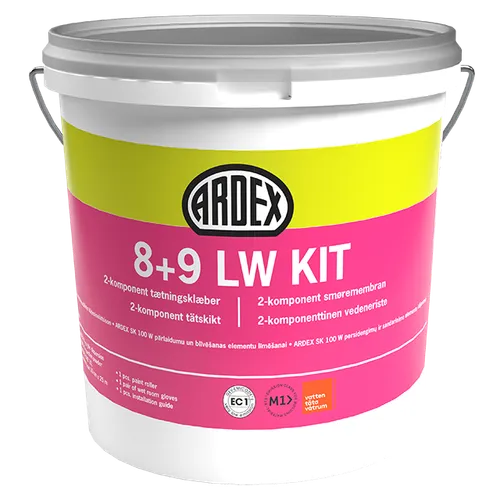 Tätskikt Ardex 8+9 LW KIT 10 Kg