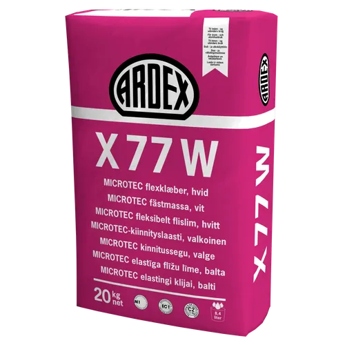 Fästmassa X 77 W Vit, 20 kg