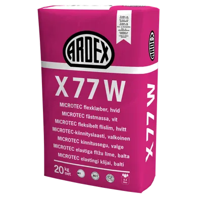 Fästmassa X 77 W Vit, 20 kg