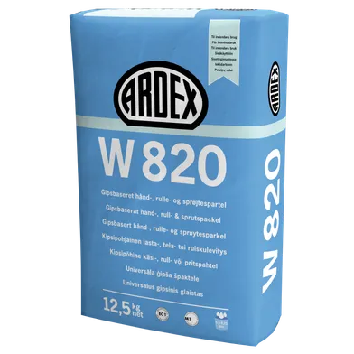Väggspackel W 820, 12,5 kg