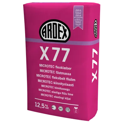 Fästmassa X 77 Grå, 12,5 kg