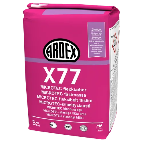 Fästmassa X 77 Grå, 5 kg