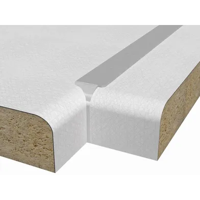 Hörnskarv 90° Postform 640x30 mm, Svart