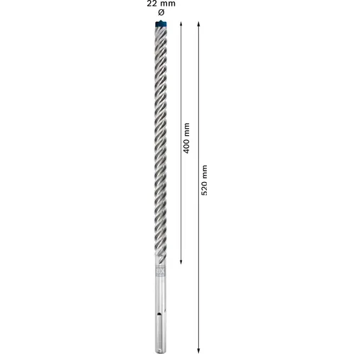 Hammarborr Expert SDS-Max 8X 22x400/520 mm