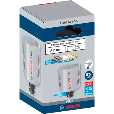Hålsåg Pro Multimaterial, 51 mm