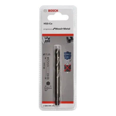 Centreringsborr HSS-Co 7,15x85 mm