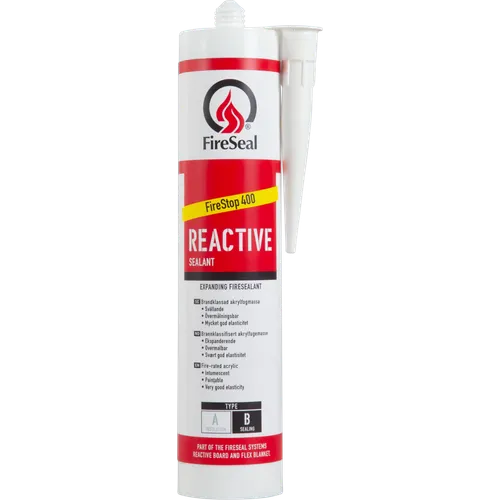 Brandfog Akryl Reactive 400 Vit, 310 ml