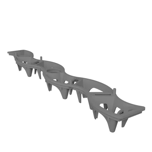 Distanslist Speedies valv pigg, 20 mm