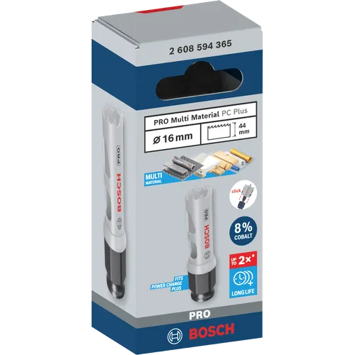 Hålsåg Pro Multimaterial, 16 mm