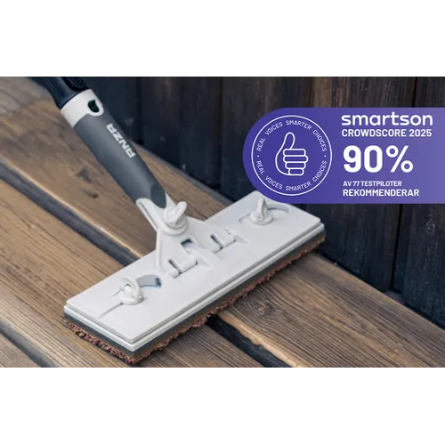 Altanverktyg 2-i-1 Slipplatta & appliceringsdyna