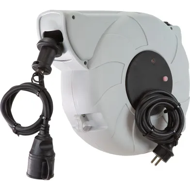 Fjäderkabelvinda H07RN-F 3G1.5, 13 m & 1,5 m