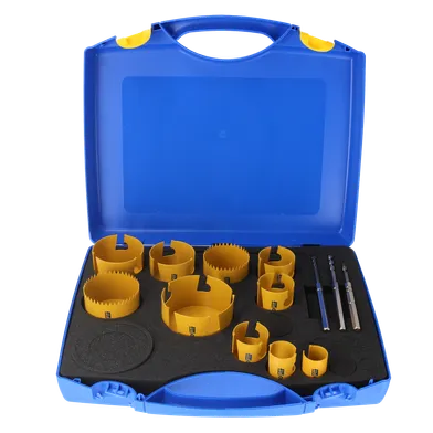 Hålsåg Pro-Fit, 13-delar HM 35-105 mm