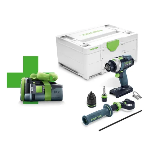 Skruv-/Slagborrmaskin TPC 18/4 I-BASIC-5,2