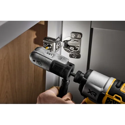 Vinkelskruvtillsats DTLRA-QZ, Led belysning