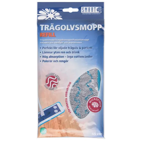 Trägolvsmopp Refill Microfiber, 450 mm