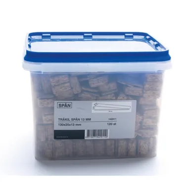 Spånkil 13 mm, 120 st/hink