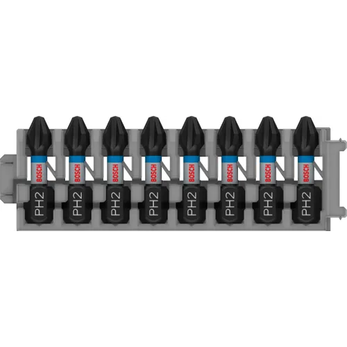 Bits PH Impact Control PH2, 25 mm, 8-pack