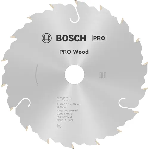 Cirkelsågklinga Speedline Trä 150/20 mm, 18T