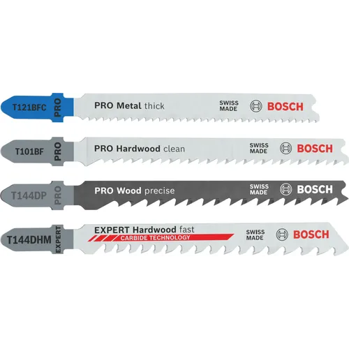 Sticksågblad set Trä/Metall 15 delar