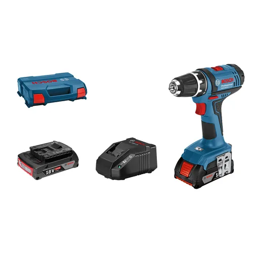 Skruvdragare GSR 18V 2 x 2,0 Ah L-Boxx