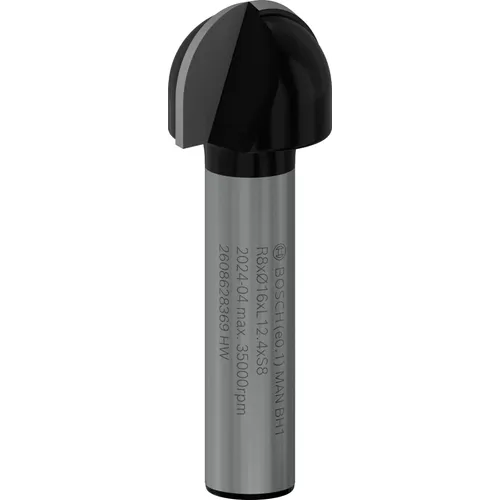 Hålkälsfräs HM Radie 8 mm