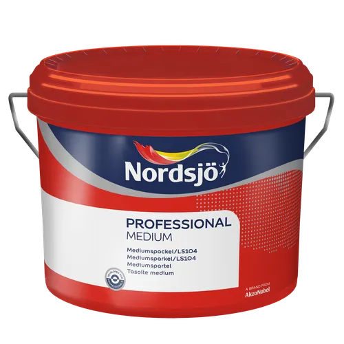 Väggspackel medium Professional, 10 l