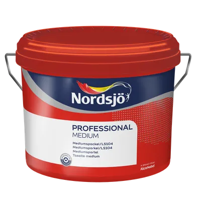 Väggspackel medium Professional, 10 l