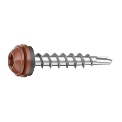 Vindskiveskruv, C3 4,5x28 mm, Svart, 25 st/frp