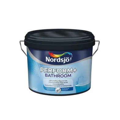Väggfärg Perform+ Badrum BW (Vit), 2,5 l