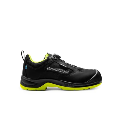Skyddssko 935 Svart/Lime. Stl.42