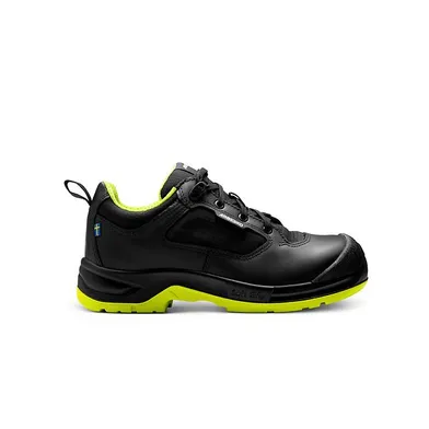 Skyddssko 943 Svart/Lime. Stl.43