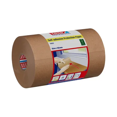 Skyddspapper självhäftande 74922, 150 mm, 50 m