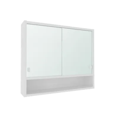 Spegelskåp A-60 Vit Skjutdörr, 600x520x125 mm