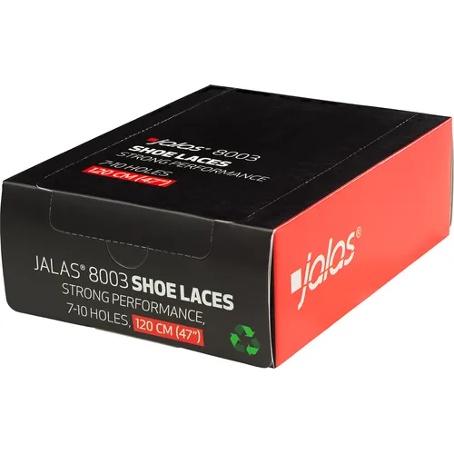 Skosnöre 8003 90 cm, Svart