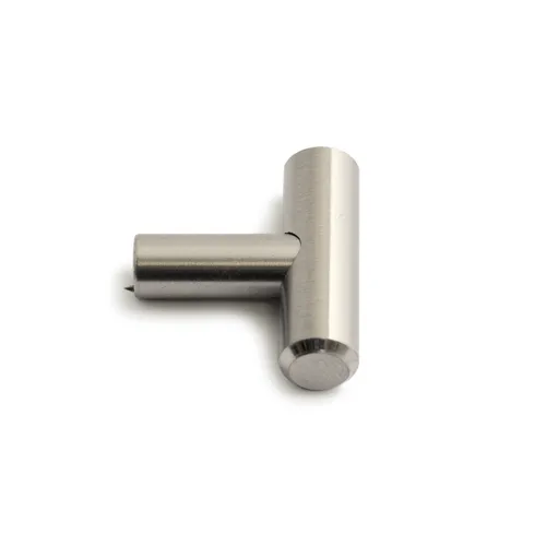 Knopp Nathan 40 mm, Borstat Stål