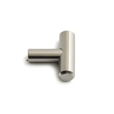 Knopp Nathan 40 mm, Borstat Stål