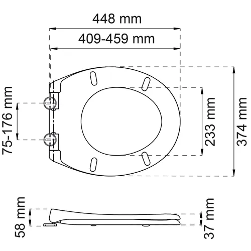 Wc-sits Standard, Vit