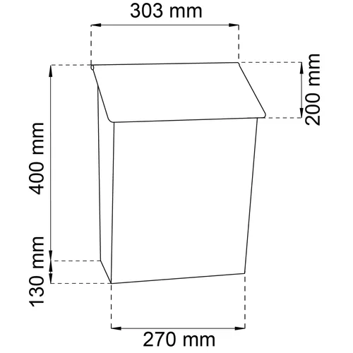 Postlåda 9442B, Blå
