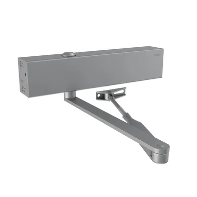 Dörrstängare 500 komplett, Silver