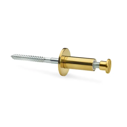 Ledstångsbeslag 951 M10, 165 mm, Mässing